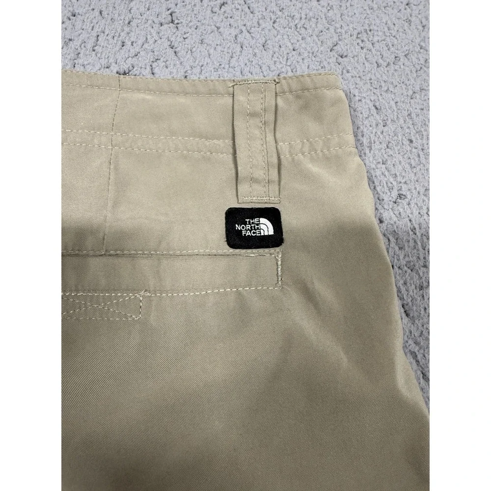 The North Face Shorts Mens 36 Beige Cargo‎ Microfiber 11 Inseam Outdoor Travel